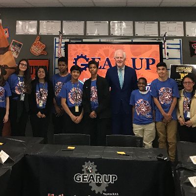 Senator Cornyl visit photo